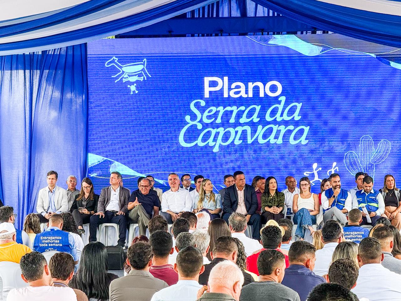 MRAE participa do lançamento do Programa Saneamais com entrega de obras estruturantes na Serra da Capivara