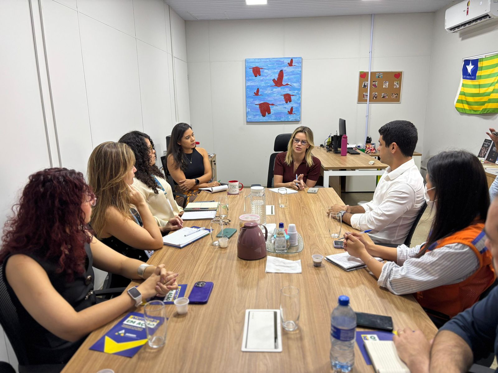 Órgãos estaduais alinham ações para enfrentamento da estiagem e fortalecimento da segurança hídrica no Piauí
